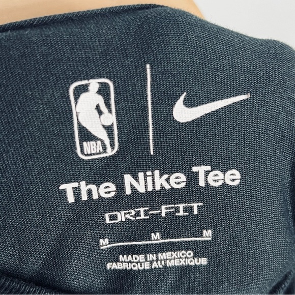 Nike x NBA Chicago Bulls City Edition Textured Logo Tee M - Picture 6 of 7